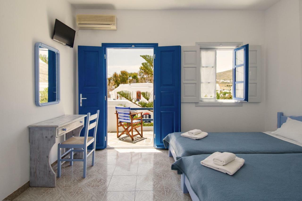 Evgenia Rooms And Apartments Folégandros エクステリア 写真
